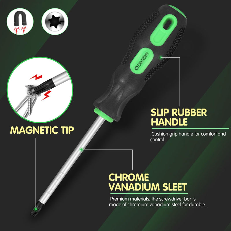 7PCS Magnetic Torx Screwdriver Set T8 to T30 Star Screwdrivers (7PCS TORX SCREWDRIVER) 7PCS TORX SCREWDRIVER