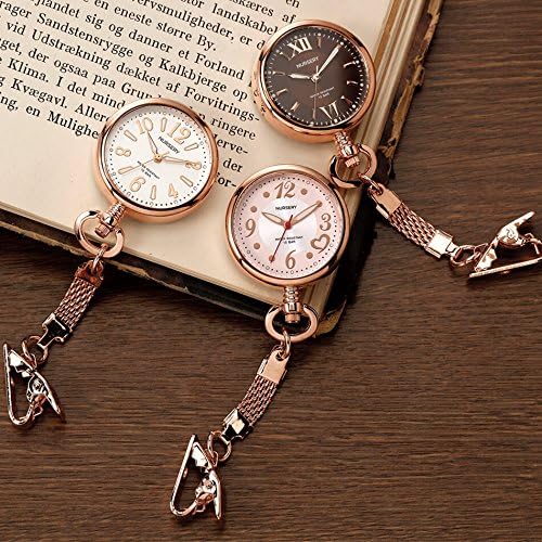 Nursery Rose Gold Elegant Watch Inverted Dial Medical Nurse Nurse Watch Snow White 1074268A Nurse Goods - NewNest Australia