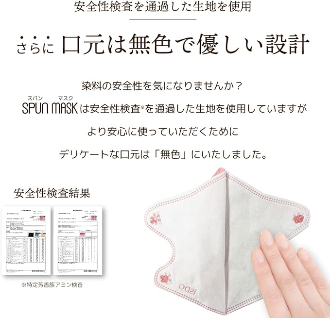 iSDG SPUN MASK 3D Spunlace Non-Woven Color Mask, Individual Packaging, White, 30 Sheets - NewNest Australia