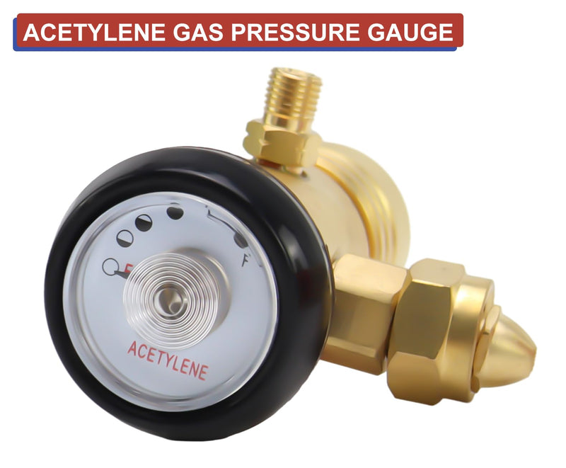 Acetylene Gas Regulator for CGA200 MC Tank,Replacement Air Acetylene Regulator for Use with Acetylene CGA200 MC-tanks