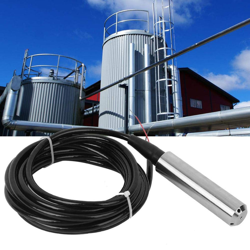 4-20mA Liquid Level Sensor，12-32VDC Output Liquid Level Detector,Liquid Level Transmitter,for Water, Oil, etc(Measuring Range:0-1m)