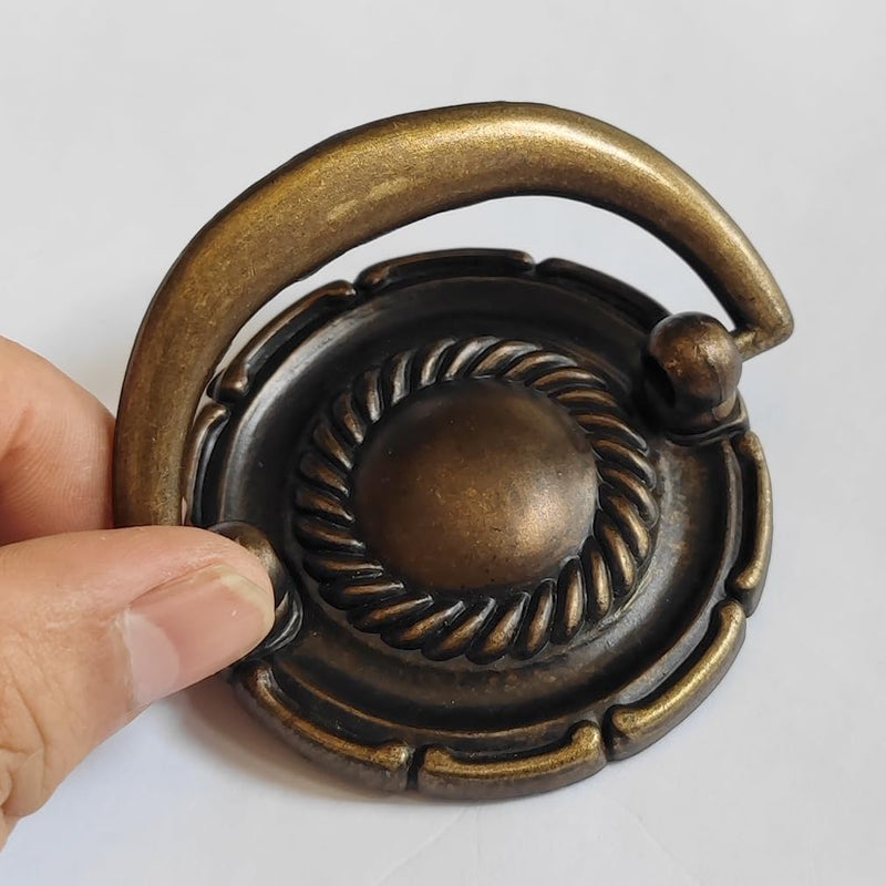 4-Pack 2“ C-C Vintage Style Antique Copper Bail Drawer Pull Drop Swing Handles Cabinet Knob Kitchen Hardware 51 mm Centers (4) 4
