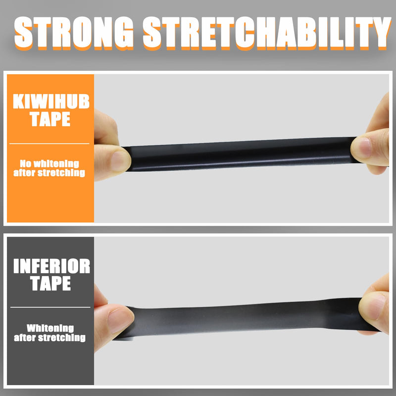 Electrical Tape Black,0.7in X 26.5ft,7mil Thick,6 Pack,Industrial Grade Electrical Tape,Multipurpose Electric Tape for Wrapping Wiring Harness,Electric Insulating 0.7in X 26.5ft 6