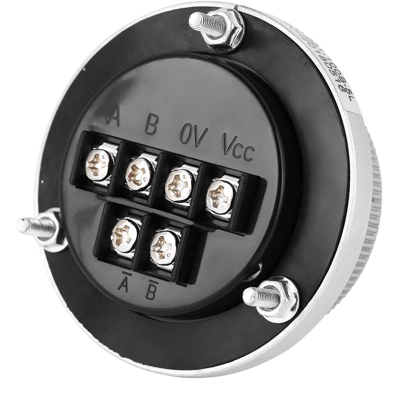 100PPR 6 Terminal Electronic Hand Wheel Manual Pulse Encoder for CNC System (White)