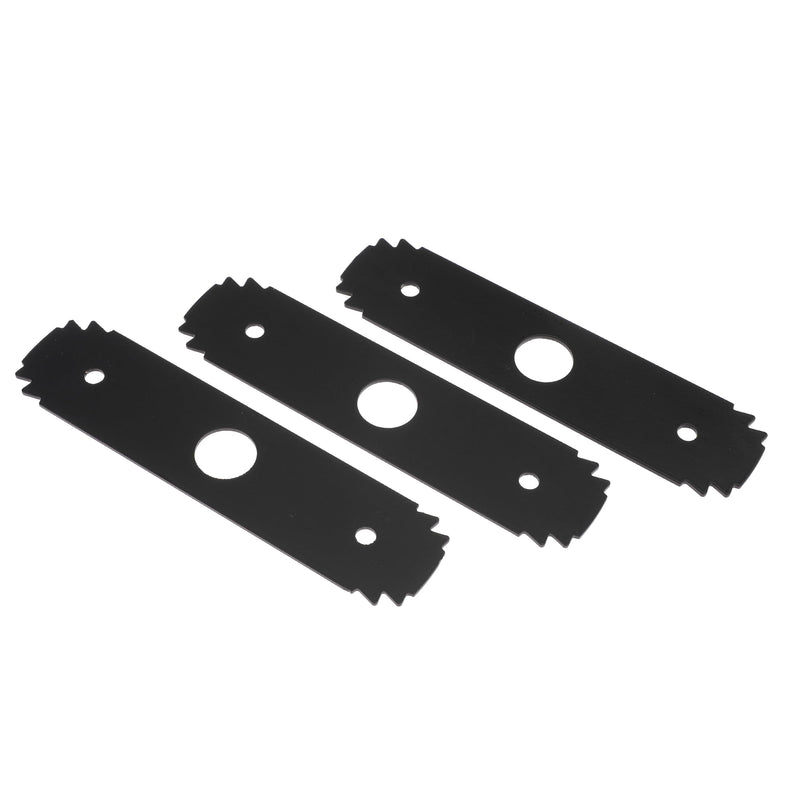 8 Inch Edger Steel Serrated Blade Replace AC04215 Reversible Heavy Duty Hardened Steel Edger Blade for Ryobi for Edgers UT50500 UT15518 RY15518 RYEDG11 P2310 P2300B 1" Center Hole (3) 3