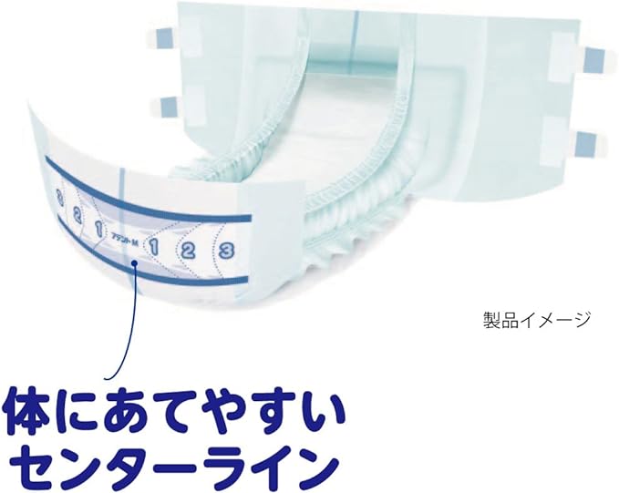 Tent Tape Type, Medium, Deodorizing Effect, Prevents Back and Side Leaks, 28 Sheets (Large Capacity) - NewNest Australia