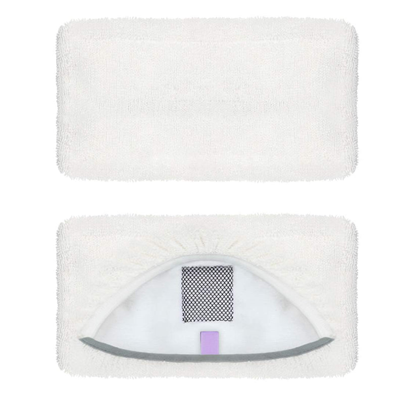 4 Pack Steam Mop Pads for Bissell Symphony 1252 1606670 1543 1652 1132 1530 11326 Vacuum and Steam Mop, Bissell 2747A Replacement Pads, Bissel Symphony Pet Mop Pads, Microfiber Washable & Reusable