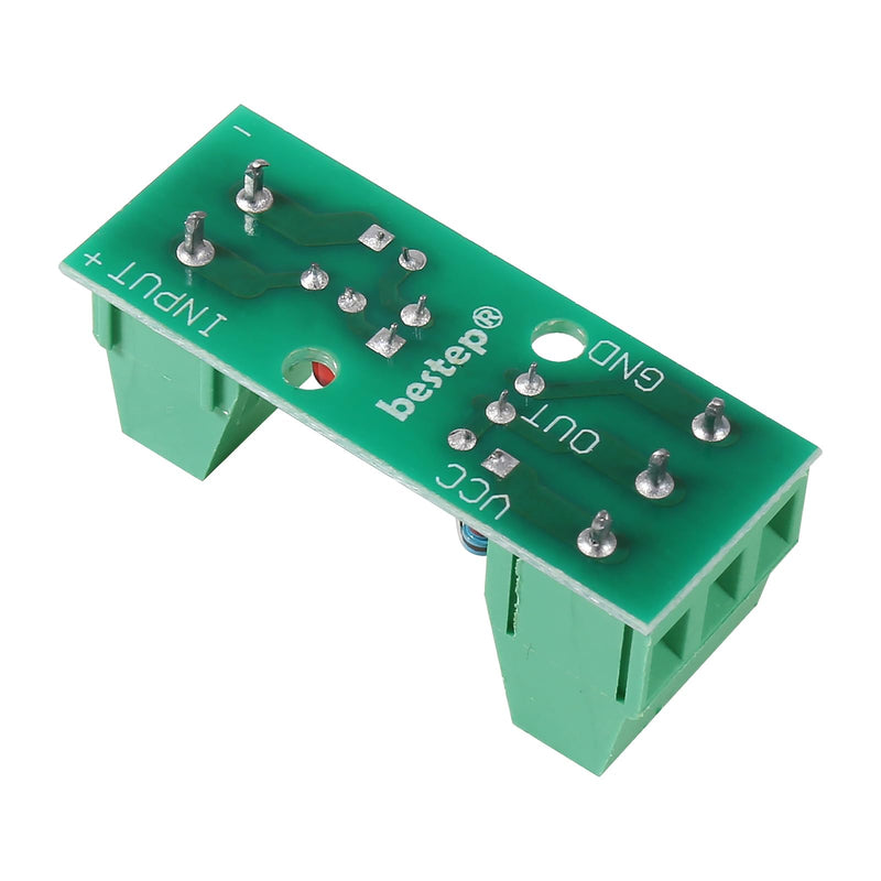 6pcs PC817 1 Channel Optocoupler Isolation Module 1CH Optocoupler PC817 3-5V 12V 24V Photoelectric Isolator PNP NPN Signal Converter Rail Holder PLC Drive Motor Board