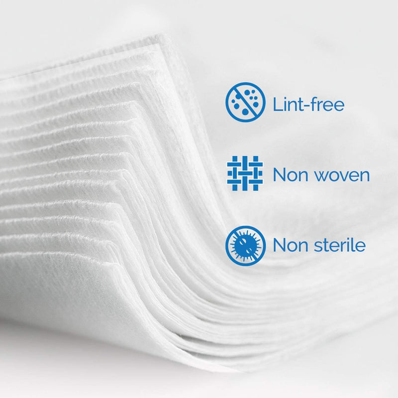 1000 Gauze Pads 2x2,JMU Sponge Non Woven 4-Ply Non-Sterile Dental Pads All Purpose Gauze 2"x2" 1000