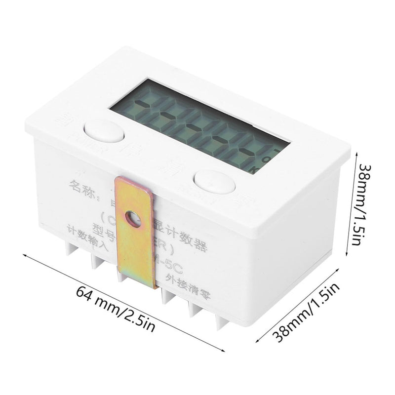 Digital Counter, LCD Digital Counter for Knitting Machine Electronic 0 to 999999 Counter with Magnetic Induction Switch Metal Sensor Frequency Counters - NewNest Australia