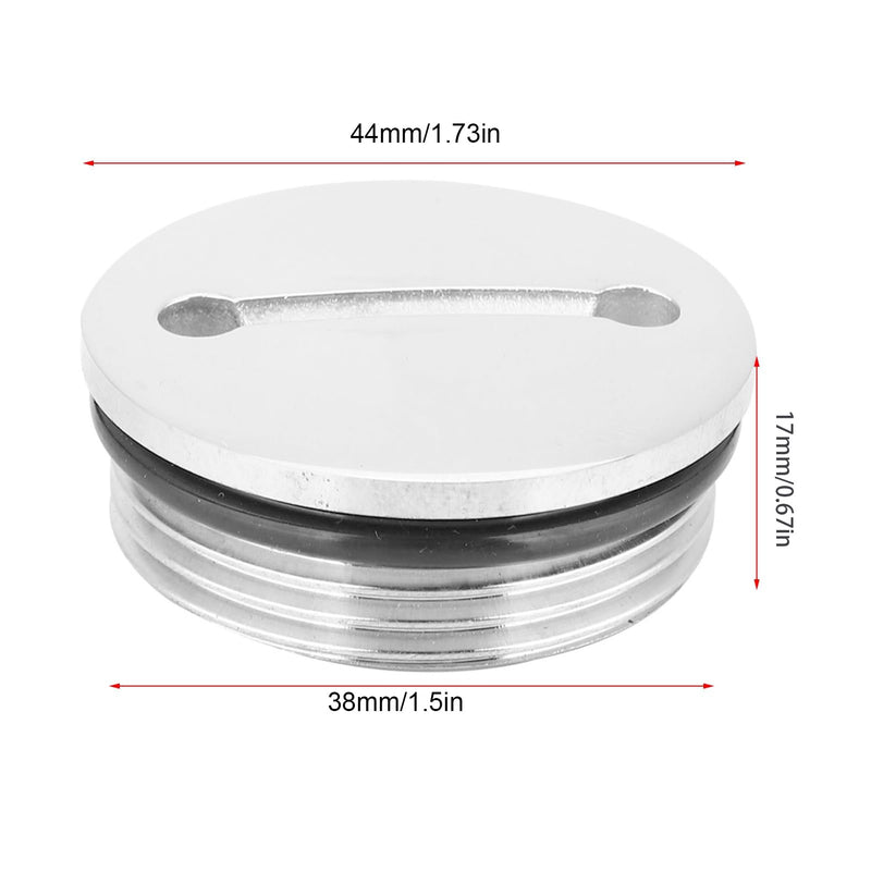 Fuel Cover, Boat Fuel, 316 Stainless Steel Polished Marine Boat Fill Port Marine Hardware