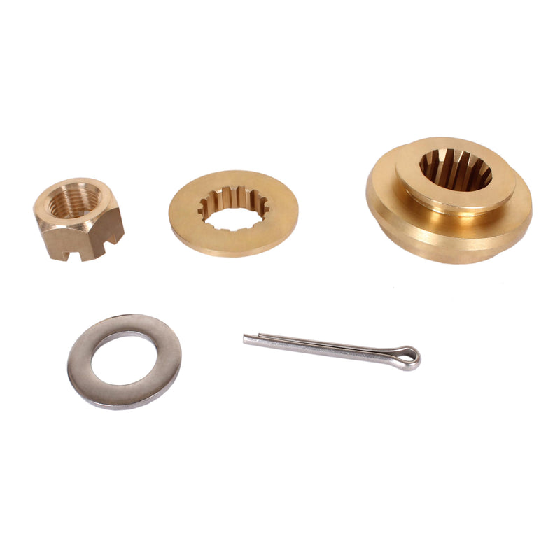 Boat Engine 3T5-87326-0 3T5873260M 3TW873260 3KY873260 Propeller hardware kit for Tohatsu for Nissan Outboard 40HP 50HP, 3C8642310 Thrust Holder, 348642320 Stopper, 353641210 Nut, 345641240 Washer