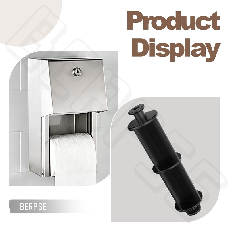 Set of 6 B-4288-9 B-2888 B-4288 B-4388 Toilet Paper Holder Roller Spindle Compatible with Bobrick Classic Contura Series Dispensers - Provides a Sturdy Replacement Roll for Toilet Paper Dispensers
