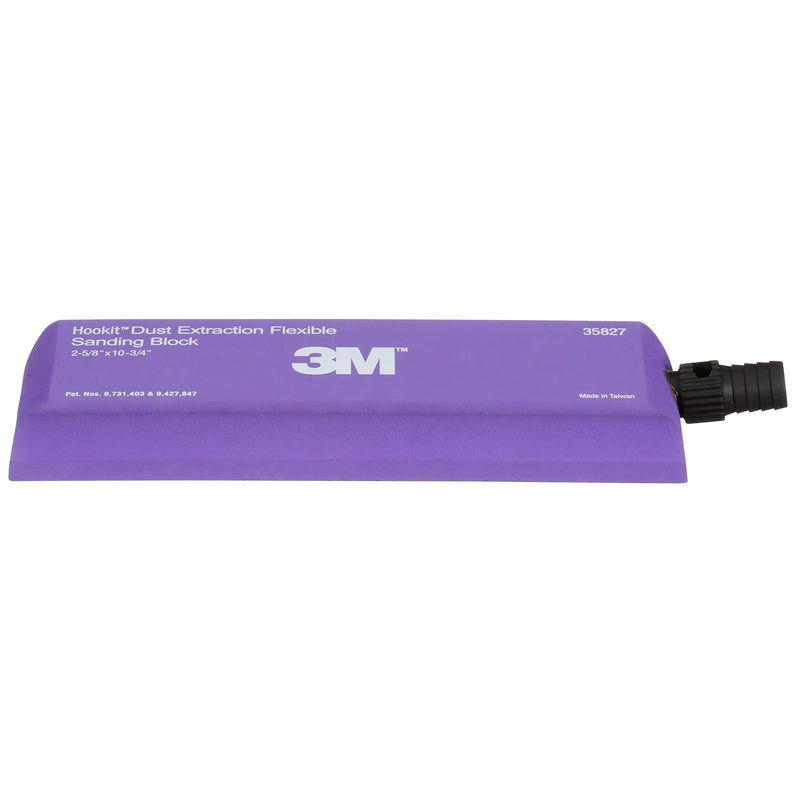 3M™ Hookit™ Dust Extraction Flexible Sanding Block 35827, 273 mm x 67 mm Flat