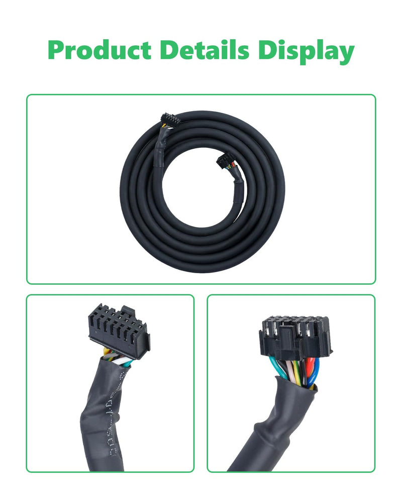 Creality K2 Pro Toolhead Cable, High-Temp & Durability Hotend Mainboard Connector Wire, Stable Signal Transmission OEM Compatible Plug & Play, K2 Pro 3D Printer Replacement K2 Pro Print Head Cable
