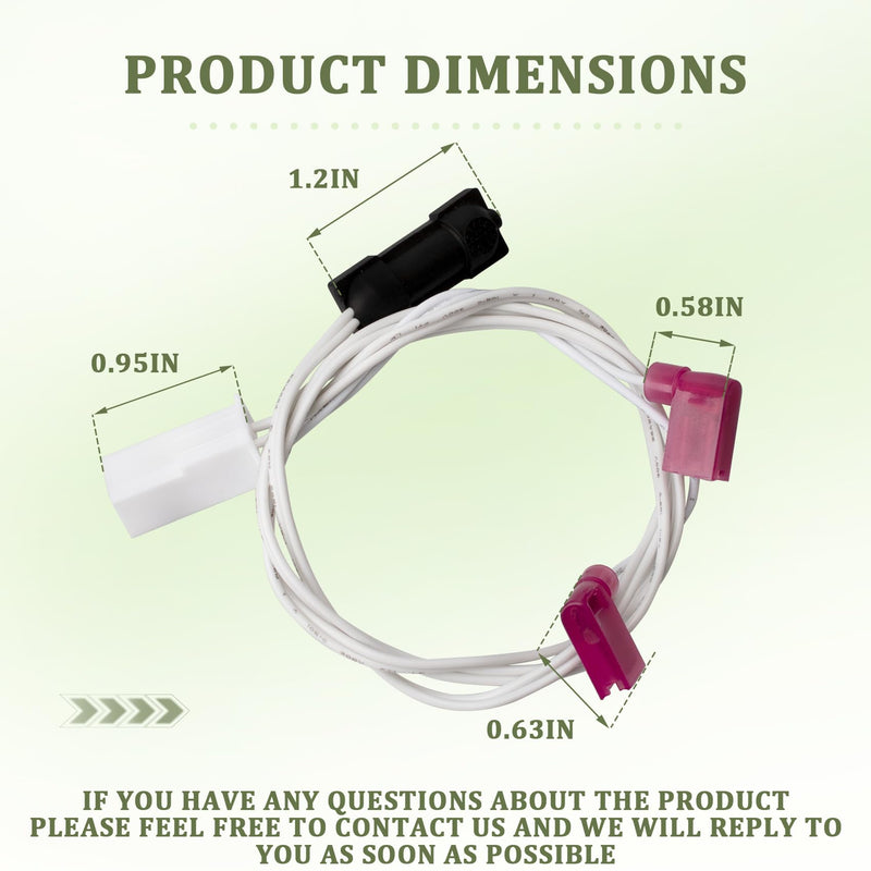 636658 Thermistor Assembly for Norcold, Compatible with Models 1200/1210 and N1095, Norcold RV Refrigerator Accessory, Replaceable Thermistor Component