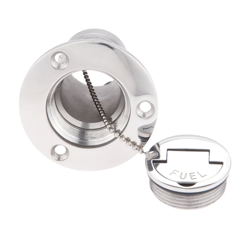 1 Pack Marine Hardware 316 Stainless Steel 1.5"( 38mm )Deck Filler/ Fill Keyless Cap Boat Accessories Yacht (Type: Diesel, 38mm 1.5inch) Type: Diesel