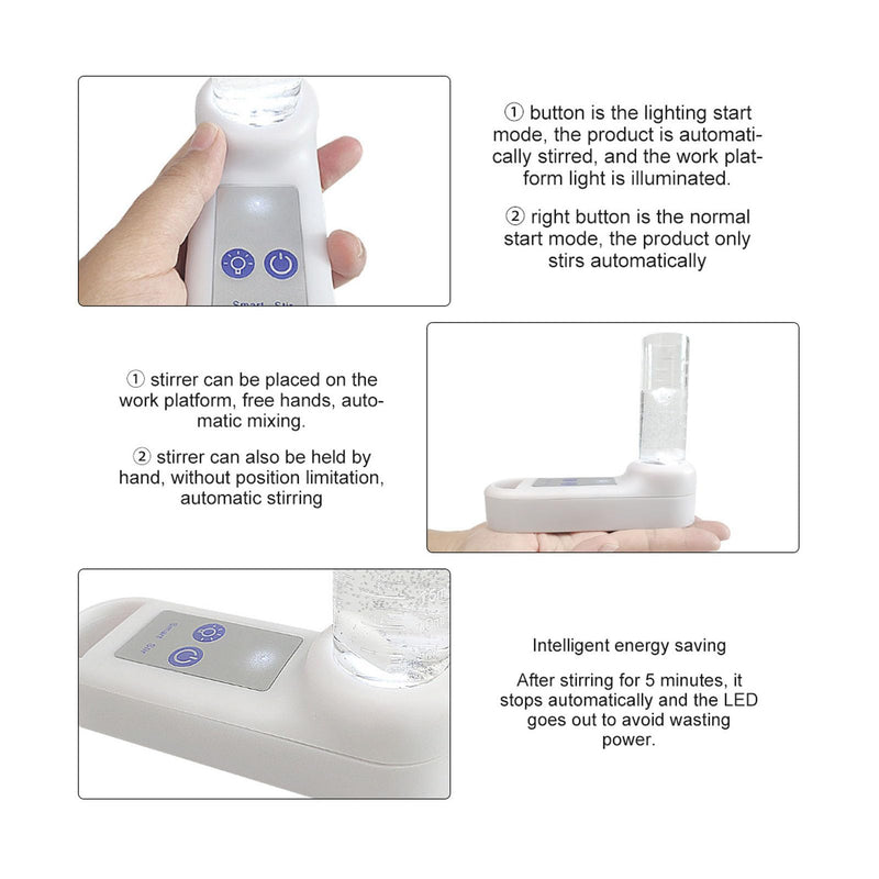 Magnetic Stirrer Portable Mini Lab Stirrer with Cross Magnet