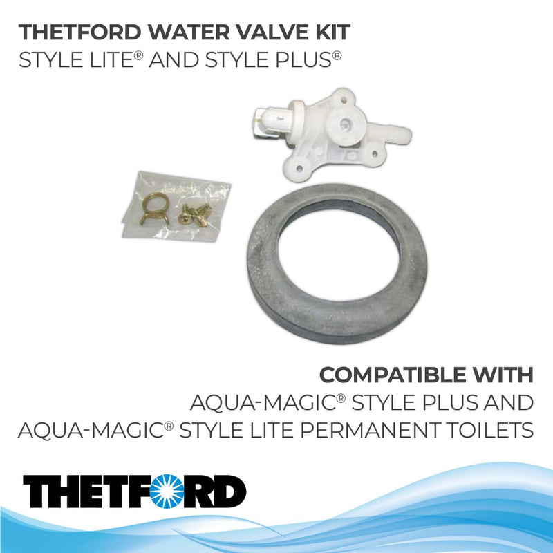 Thetford 34100 Style Lite & Style Plus Water Valve Kit