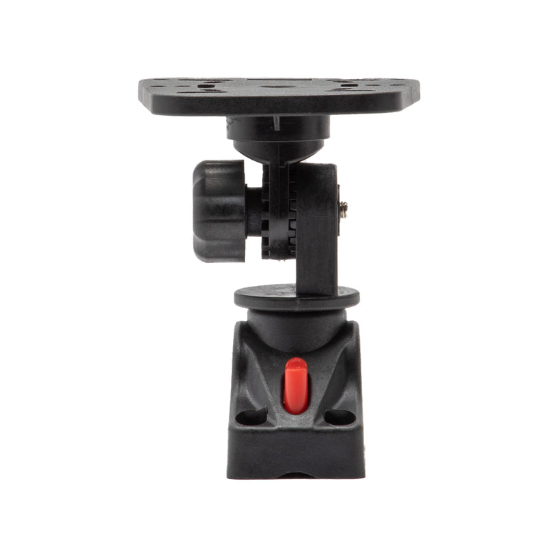 Extreme Max 3006.8658 Universal Fish Finder Head Unit Mount with Pivoting Bracket (Square Mount) Pivoting Bracket (Square Mount)