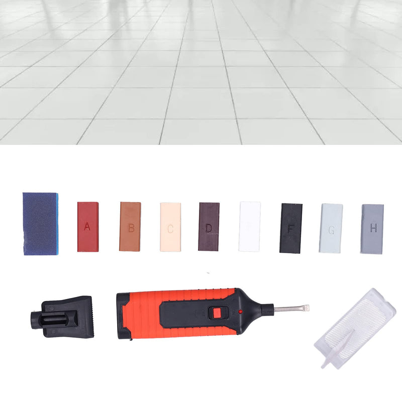 Tile Repair Kit, Porcelain Ceramic Tile Chip Repair Kit for Wall, Electric Heating Pen Wax Block Set, Crack Gaps Repairing Tools for Stone Porcelain