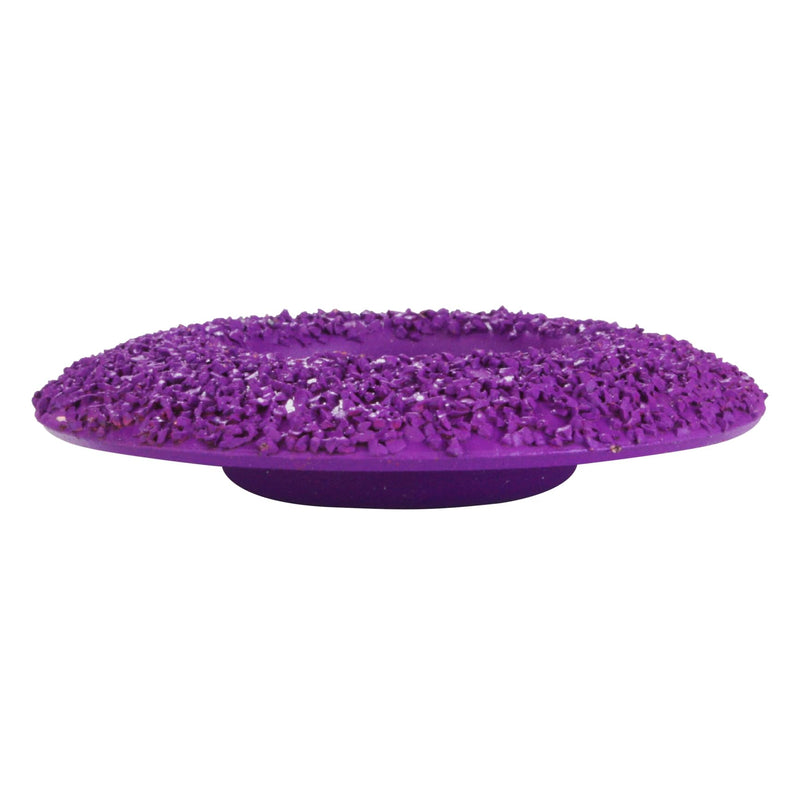 Purple Dome Top Fine Grit 2" Disc - Precision Hoof Trimming Tool for Smooth Finishing - Ideal for Goats, Horses, Sheep, Pigs & Cattle - Durable Replacement Disc for Hoof Boss Trimmer Tools