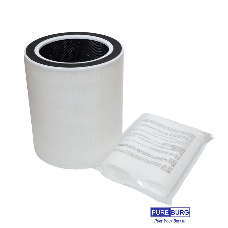 PUREBURG Replacement Filter Compatible with ‌Dreame Pet Air Purifier AP10