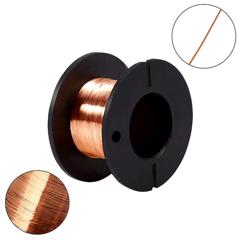 Enameled Copper Wire,5pcs 0.1mm Enameled Copper Magnet Wire for Science, Speaker Coil, Transformer, Inductor, DIY Project,Mobile Phones, Computers, Laptops - NewNest Australia