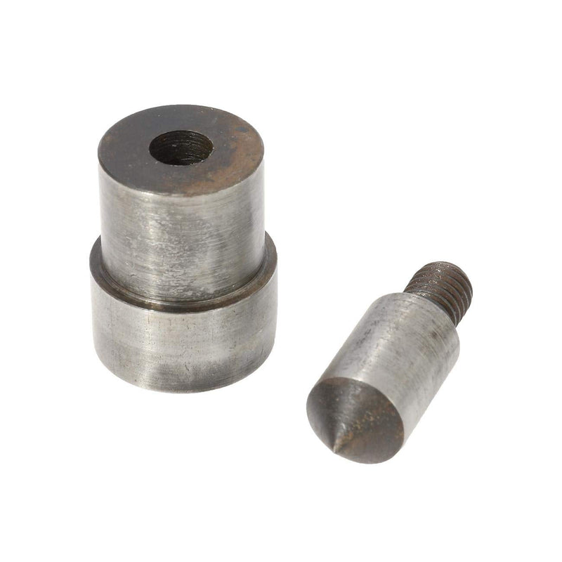 BEAMNOVA Punching Die for Hand Press Grommet Machine Eyelet Hole Punch Tool (6mm (1/4 inch), Pointed (for Material of 1-9mm Thickness)) 6mm (1/4 in) Pointed (for thickness 1-9mm)