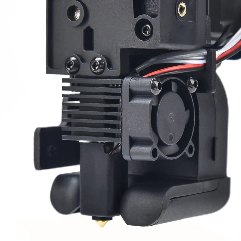 Hotend Kit for Artillery X3, Head Extruder with Heating Block and 2510 Cooling Fan with Extra 2Pcs Brass Nozzle Replacement for Sidewinder X3Pro/Plus