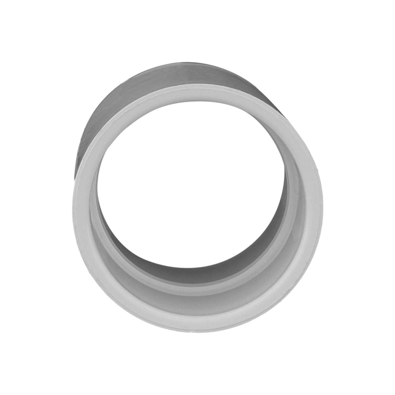 CHARLOTTE PIPE 1 1/2 SCH 40 COUPLING SXS PRESSURE (1 Unit Piece) 1 1/2 Inch ( EACH qty: 1 ) White