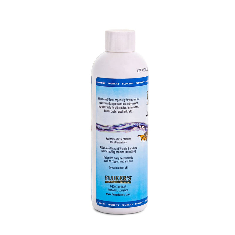 Fluker's Aloe Dechlorinator Reptile Water Cleaner, 8 oz