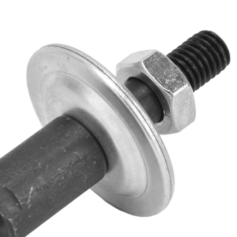Shaft Arbor Adapter, Drill Arbor Adapter Shaft Arbor Extension Arbor Threaded Shaft Adapter with 2 Washer for Conversion(6mm Round Shank Connecting Rod)
