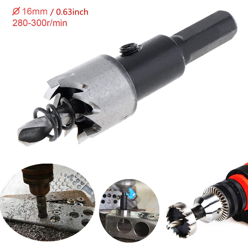 Door Viewer Peephole 200 Degree Zinc Alloy with 16 mm/0.63 inch Drill Bit for 1-1/2" to 2-3/8" Doors (Black) Black