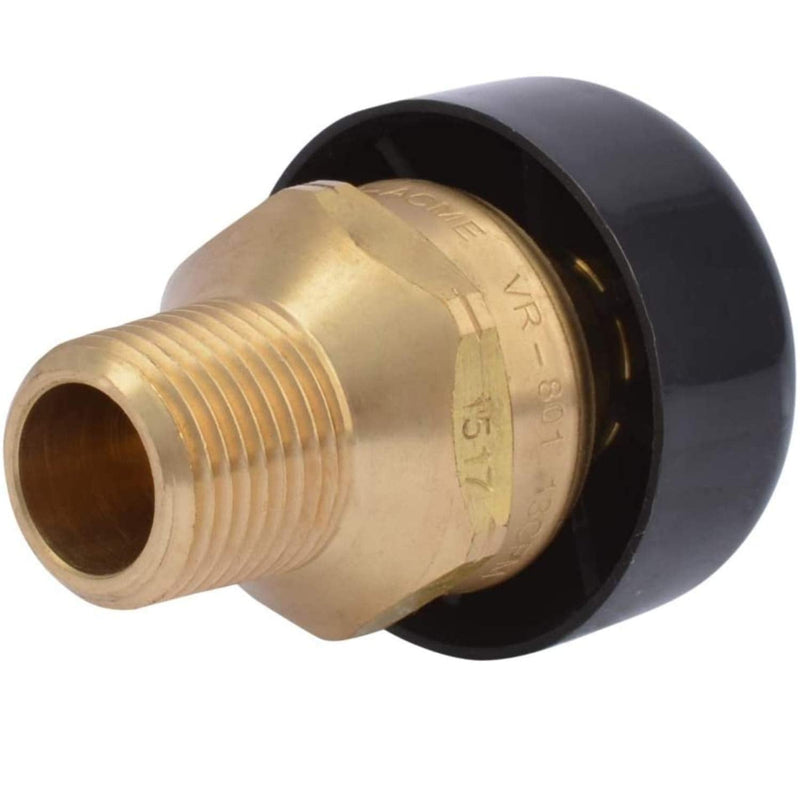 Cash Acme 3/4 Inch RV VR20 Vacuum Relief Valve Vent with Dust Cover, Bronze, 22398LF 3/4 in.