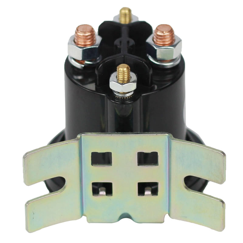 Starter Solenoid Switch Relay 4 Terminal Current 150A Max 800A Replacement for Trom-Betta 684-1251-212 684-1261-212 PowerSeal DC Contactor w/L-Bracket 684-1261-212 Solenoid