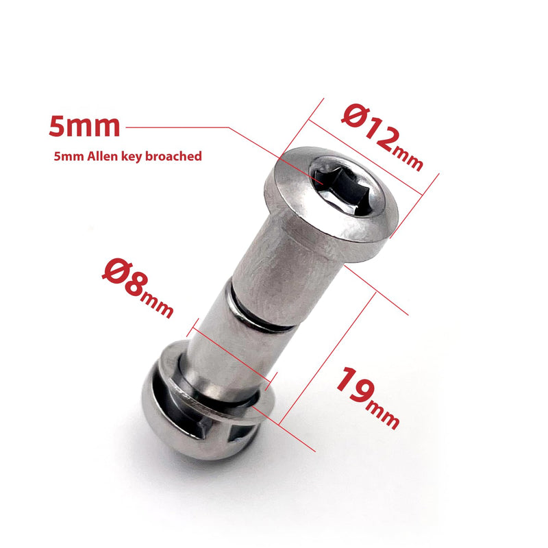 ONIPAX Seatpost Binder Bolt Screw 19mm
