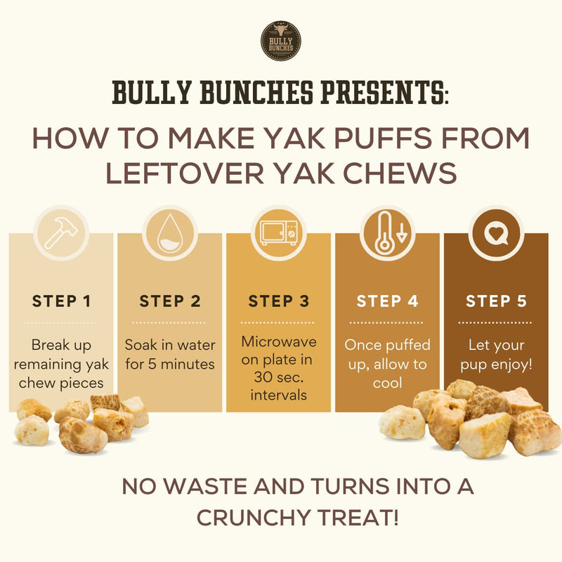 Bully Bunches Mega Authentic Yak Cheese Himalayan Chews for Giant Dogs & Super Aggressive Chewers - All Natural Dog Treat Dental Chews, Made with Real Yak Milk - Lactose & Rawhide Free (2 PK) Mega, 2 Pack - PawsPlanet Australia