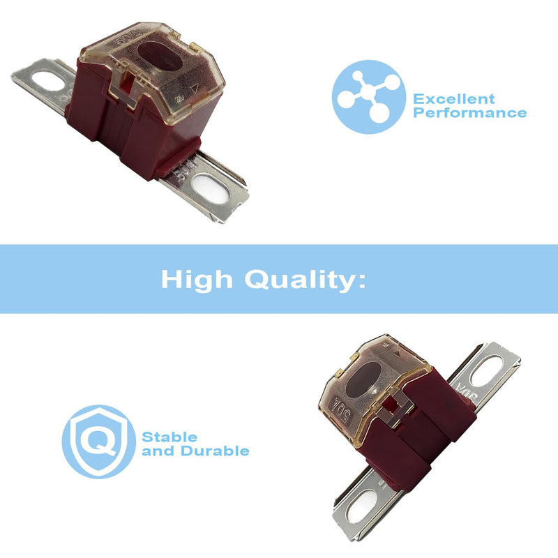 63P-82151-00-00 50A Fuse for Yamaha Waverunner, Outboard & Sterndrive Marine Engines, Compatible with F150TLR, LF115XB, F150XA_011, LF150XA, and F150TLRC