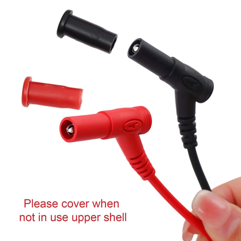 UNI-T Multimeter Case Kit,With1000V 20A Multimeter Ultra-fine Test Leads,600V/10A Non-Destructive Insulation Probe Needle,-40℃to260℃ Temperature Probe Suitable for UT33C,UT61C,UT60BT Digital Multímet