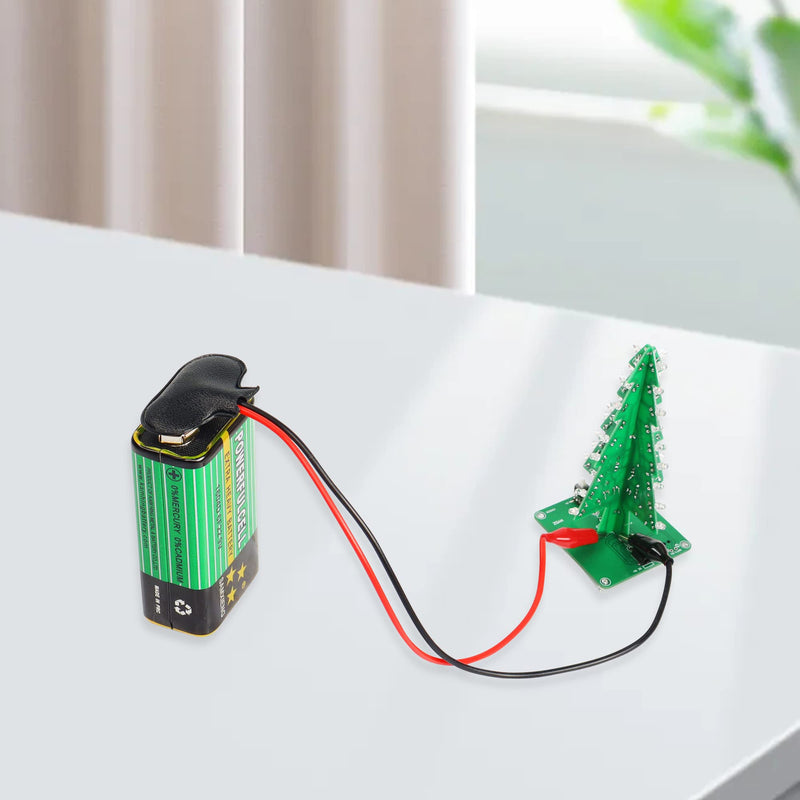 PNGKNYOCN 9V Battery Snap to Alligator Clips Cable,5 Pack Dual Alligator Clips to 9V Battery Snap Connector Cables（15cm）