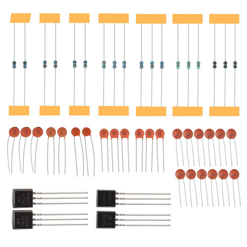DSO 138 DIY Oscilloscope Kit Opening Source 2.4" TFT 1MSPS Digital Oscilloscope Kit with DIY Parts & Probe, Handheld Pocket Sized 13803K, SMD Electronic Learning Set oscilloscope diy