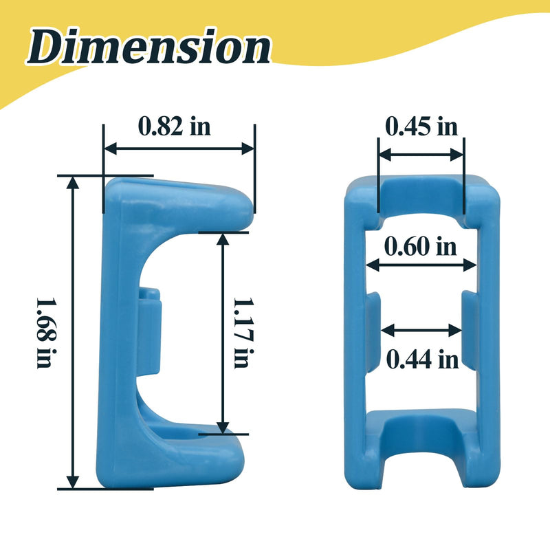 4 Pcs RP60911 Faucet Plumbing Replacement Parts, Plumbing Hose Tool, Blue