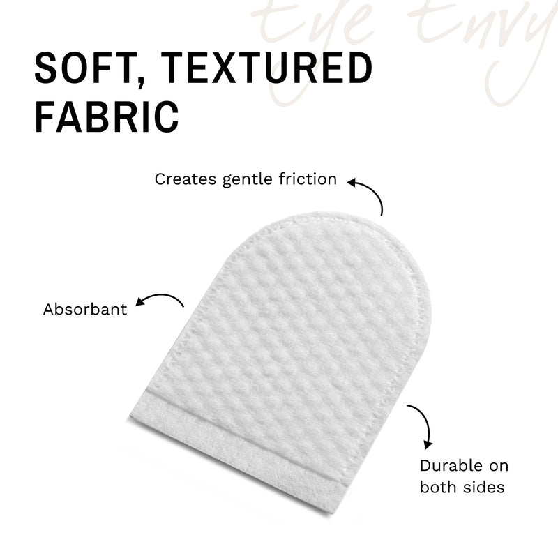 Eye Envy Finger Mitts Clean Dog Ears & pet tears. Use Tear Stain Solution or Ear Cleaner. Gently Remove Crusts, Earwax & Debris. Soft Fabric Finger cots. 40 Count.