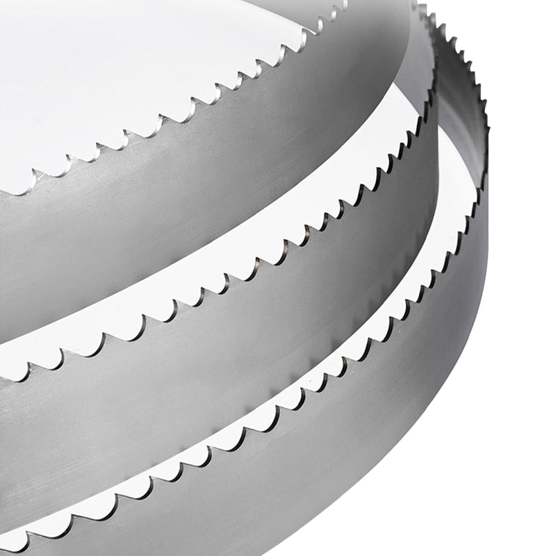 65" 4TPI x 5/8" x .020" Carbon Steel Meat Bandsaw Blades - 5 Pack for Commercial Bone Saw Machines - Rust-Proof Paper 65" for VVTLGM 1500W/1100W Band Saw