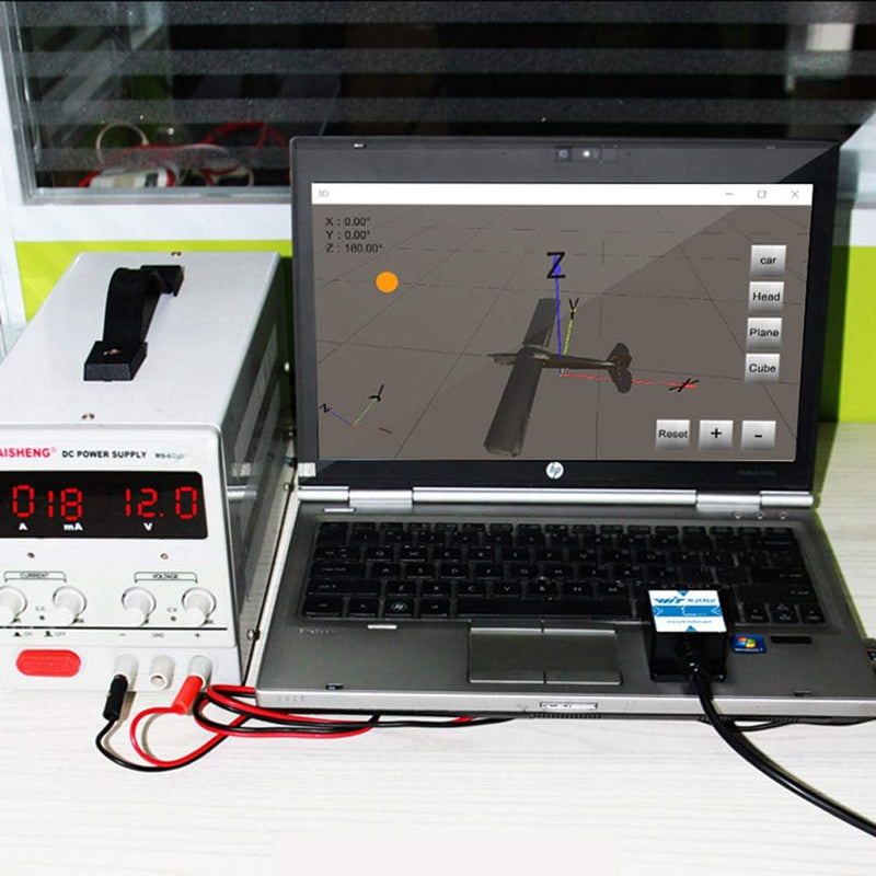 【SINDT-232 Digital Accelerometer】High-Stability 200Hz MPU6050 3-Axis Acceleration+Gyro+Quaternion+2-Axis Angle(XY 0.05° Accuracy) with Kalman Filter, IP67 Waterproof Tilt Sensor for PLC/Raspberry Pi