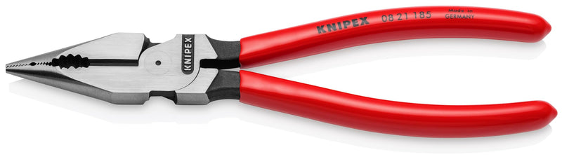 KNIPEX Tools 08 21 185 SBA Needle-Nose Combination Pliers, 7-1/4"