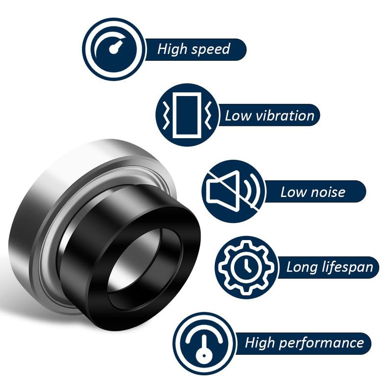 SA205-16 Insert Bearing 1" Bore with Collar Spherical for Agricultural Machinery Replaces SA205-16 JD8665 RANPPB RA100RRB AEL205-100 NPS100RPC FH205-16 RA100RRB YET205-16 KH205-16