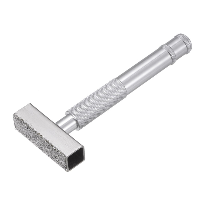 HARFINGTON Grinding Wheel Dresser 36 Grit Diamond Grinding Wheel Stone Dressing Tool with Flat Diamond Coated Surface for Grinding Truing Deburring Wheels, Silver