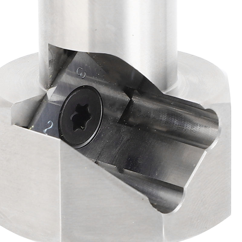 Bench Dog Hole Chamfer Reamer Tool Stainless Steel T10 Alloy Blade 20mm Holes 9mm Hex Shank Woodworking - NewNest Australia
